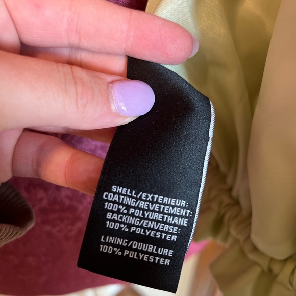 7 For All Mankind Mint Green Jacket Large NWOT - Picture 6 of 7